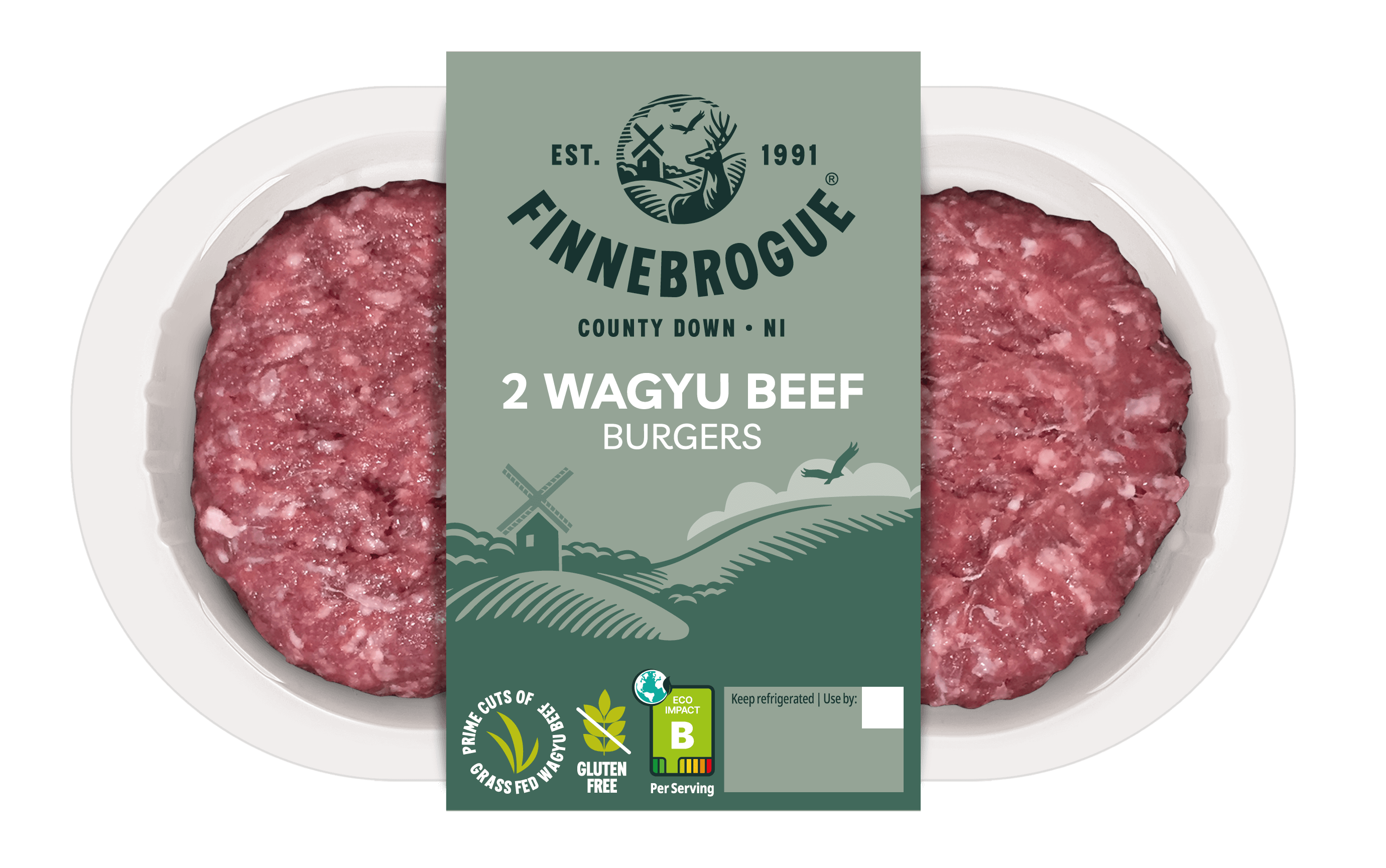 Finnebrogue Wagyu Burger
